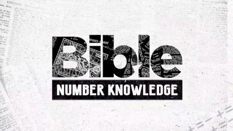 Bible Number Knowledge